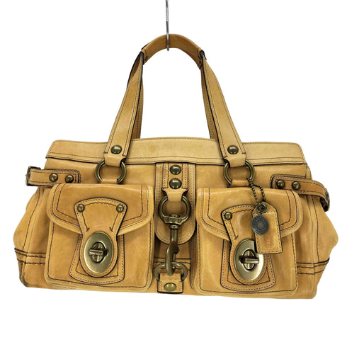 コーチ COACH サッチェル リングレザーハンドバッグ Y2K レディース