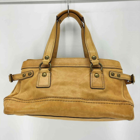 コーチ COACH サッチェル リングレザーハンドバッグ Y2K レディース