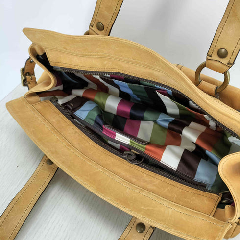 コーチ COACH サッチェル リングレザーハンドバッグ Y2K レディース