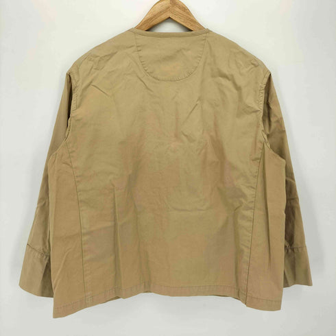 ダントン DANTON 19SS HIGH COUNT DUCK JACKET ノーカラー ジャケット レディース FR:36