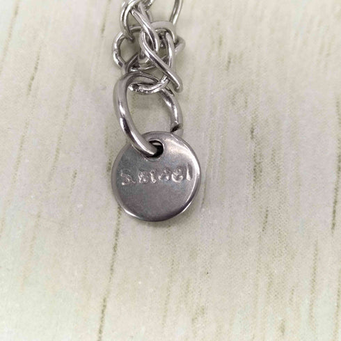 ラインストーン 十字架チェーンネックレス Y2K レディース