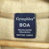 ジムフレックス GYMPHLEX BOA くるみボタン フーデッド ボアフリースジャケット レディース UK:16
