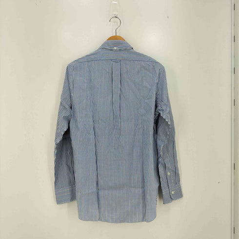 ジェイプレス J.PRESS ストライプ コットン 裏地マルチカラーストライプ ボタンダウンシャツ メンズ import:M