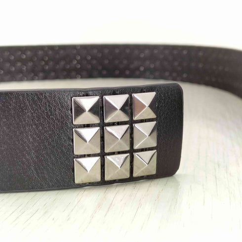 メタルスタッズベルト メンズ