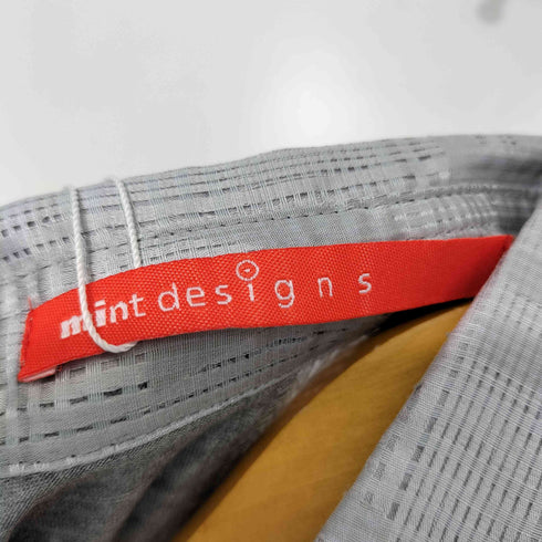 MINT DESIGNS コットン切替 ノースリーブ シャツワンピース レディース JPN:M