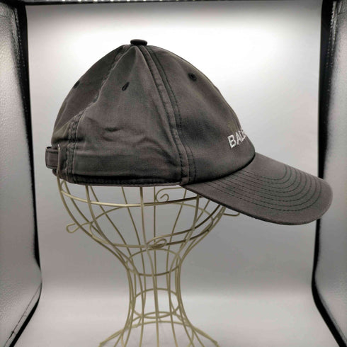 バレンシアガ BALENCIAGA イタリア製 ロゴ 刺繍 ベースボール キャップ メンズ L 58