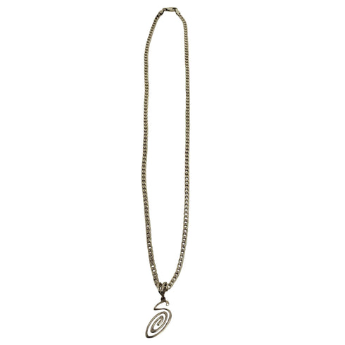 ステューシー Stussy 24ss Swirly S Chain Sterling Silver メンズ