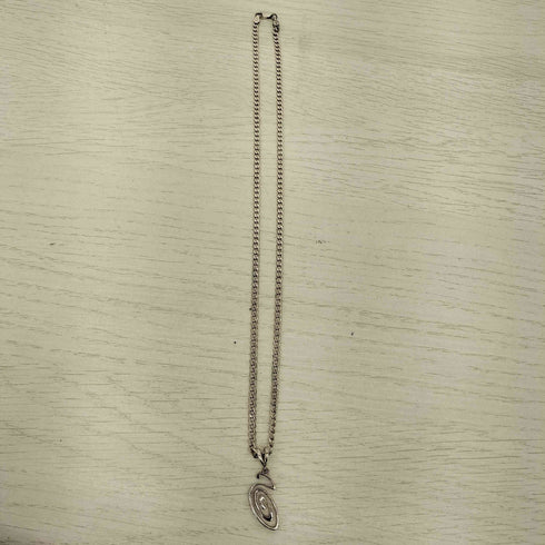 ステューシー Stussy 24ss Swirly S Chain Sterling Silver メンズ