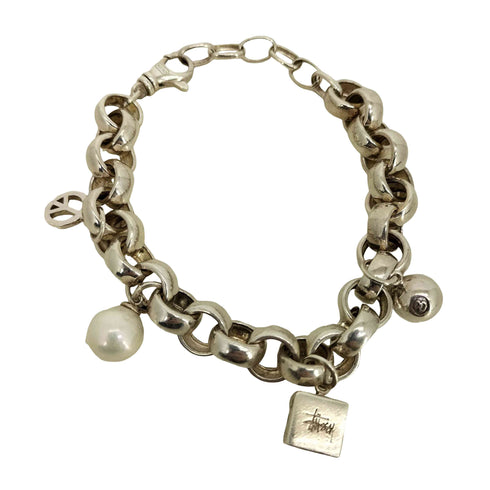 ステューシー Stussy 24ss Icon Charm Bracelet メンズ