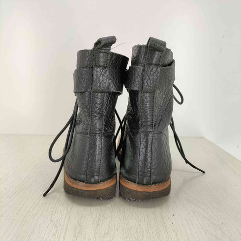 ネネット Ne-net レザーレースアップブーツ メンズ