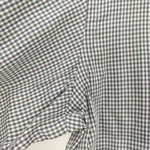 ジェイプレス J.PRESS ギンガムチェック コットン 裏地マルチカラーチェック ボタンダウンシャツ メンズ import:M