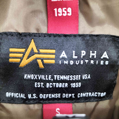 アルファインダストリーズ ALPHA INDUSTRIES ボアフリースジャケット メンズ JPN:S