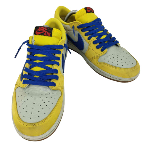 ナイキ NIKE Travis Scott Air Jordan 1 Retro Low OG Canary トラヴィススコット エアジョーダン1 レトロ ロー OG カナリー メンズ JPN:28