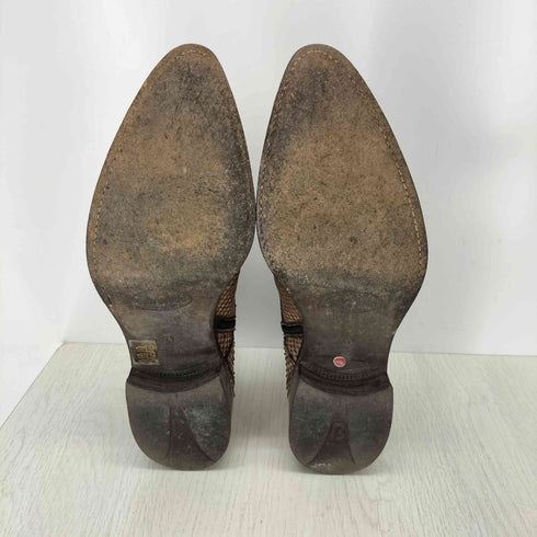 BARRACUDA レザーサイドジップブーツ メンズ 41