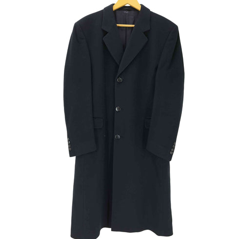 バーバリーズ BURBERRYS 90S LAINE & CASHMERE ウール カシミア チェスター コート メンズ EUR:48