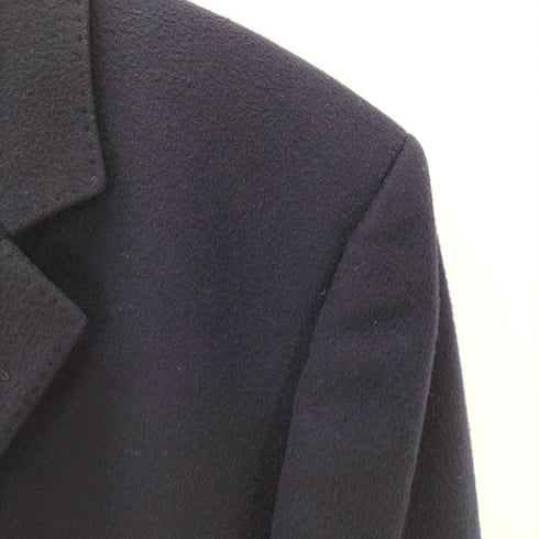 バーバリーズ BURBERRYS 90S LAINE & CASHMERE ウール カシミア チェスター コート メンズ EUR:48