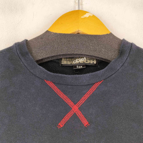 ゴルチエオムオブジェ GAULTIER HOMME objet クルーネックスウェット メンズ FREE