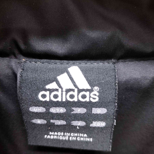 アディダス adidas 刺繍ロゴ 中綿ジャケット メンズ import:L