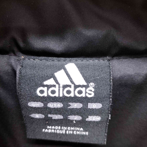 アディダス adidas 刺繍ロゴ 中綿ジャケット メンズ import:L
