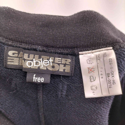ゴルチエオムオブジェ GAULTIER HOMME objet サイドステッチフレアスウェットパンツ メンズ FREE