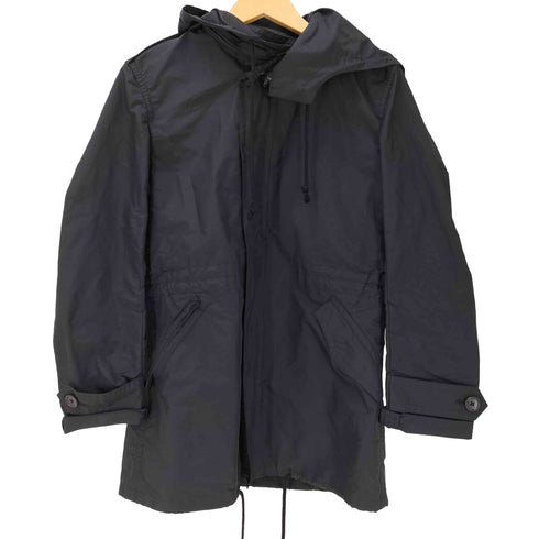 ジェネティックマニュピュレイション Genetic Manipulation Shinichiro Kuriya デザインジップ フード ririジップ ポリ フィッシュテール ミリタリー パーカー メンズ JPN:L