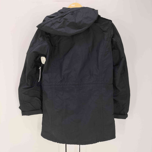 ジェネティックマニュピュレイション Genetic Manipulation Shinichiro Kuriya デザインジップ フード ririジップ ポリ フィッシュテール ミリタリー パーカー メンズ JPN:L