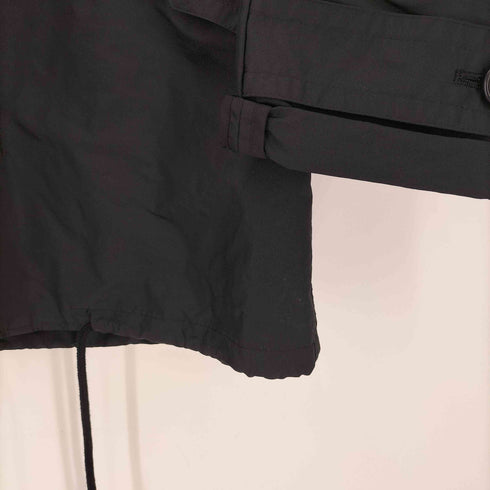 ジェネティックマニュピュレイション Genetic Manipulation Shinichiro Kuriya デザインジップ フード ririジップ ポリ フィッシュテール ミリタリー パーカー メンズ JPN:L