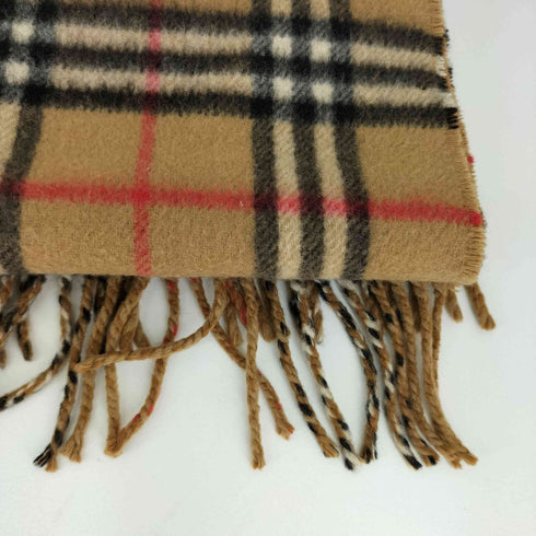 バーバリーズ BURBERRYS カシミヤ100ノバチェックマフラー メンズ