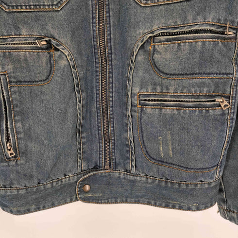 マルチギミックデニムジャケット Y2K メンズ JPN:L