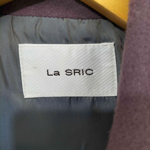 Le SRIC バックジップ ダブルチェスターロングコート メンズ JPN:38