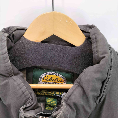 カベラス Cabelas 90s GOOSE DOWN グースダウン マルチポケットダウンジャケット メンズ JPN:XL