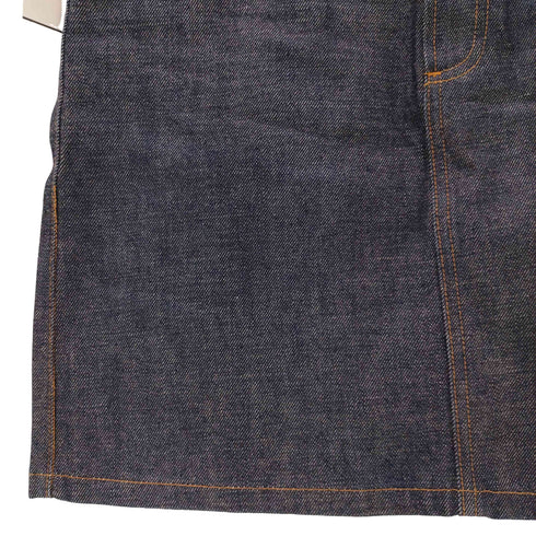 アーペーセー A.P.C. バイオリン 刻印 ボタン 5ポケット ジップフライ デニム スカート レディース FR:36