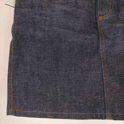 アーペーセー A.P.C. バイオリン 刻印 ボタン 5ポケット ジップフライ デニム スカート レディース FR:36