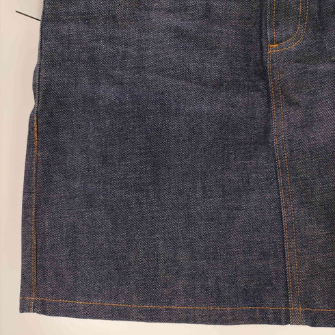 アーペーセー A.P.C. バイオリン 刻印 ボタン 5ポケット ジップフライ デニム スカート レディース FR:36