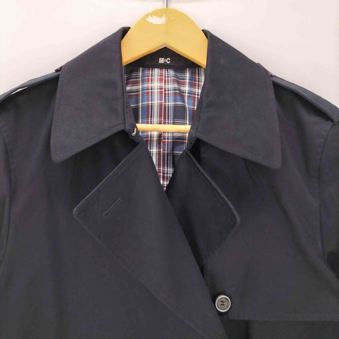 ユニクロシー UNIQLO:C 23AW 裏地チェック トレンチコート レディース JPN:L