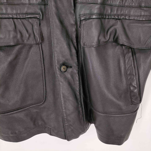 レザーハーフコート メンズ JPN:L