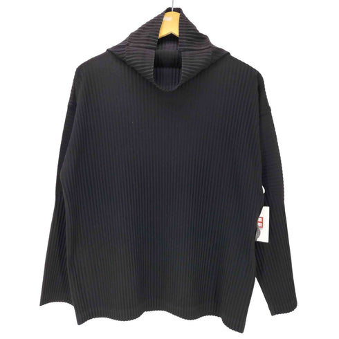 オムプリッセイッセイミヤケ HOMME PLISSE ISSEY MIYAKE PLEATS プリーツ ハイネック カットソー メンズ JPN:2