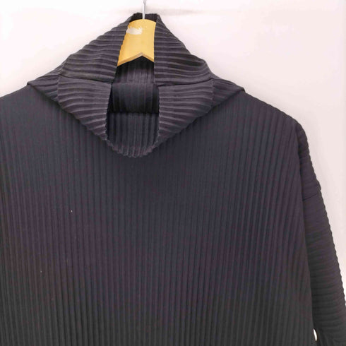 オムプリッセイッセイミヤケ HOMME PLISSE ISSEY MIYAKE PLEATS プリーツ ハイネック カットソー メンズ JPN:2