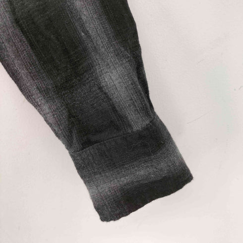 ラングラー Wrangler オンブレーガウンチェックシャツ メンズ M