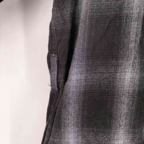 ラングラー Wrangler オンブレーガウンチェックシャツ メンズ M