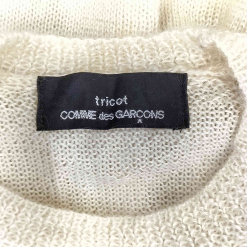 トリココムデギャルソン tricot COMME des GARCONS 18AW モヘア100クルーネックニット レディース