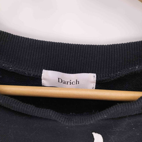 ダーリッチ Darich 22SS パッチワーク ロゴ スウェット レディース FREE