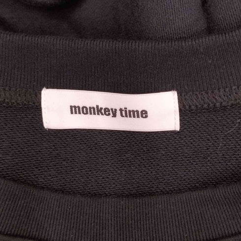 モンキータイム MONKEY TIME アイレット フレンチテリー クルーネック スウェット メンズ JPN:L