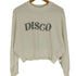メゾンスペシャル MAISON SPECIAL 22AW Disco Over Sweat ディスコオーバー スウェット ビジュー ストーン付き レディース FREE