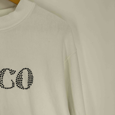 メゾンスペシャル MAISON SPECIAL 22AW Disco Over Sweat ディスコオーバー スウェット ビジュー ストーン付き レディース FREE