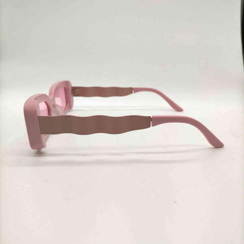 Feel Good Designed Percy Lau Nylon Lens ウェーブテンプル サングラス レディース 56□19-140