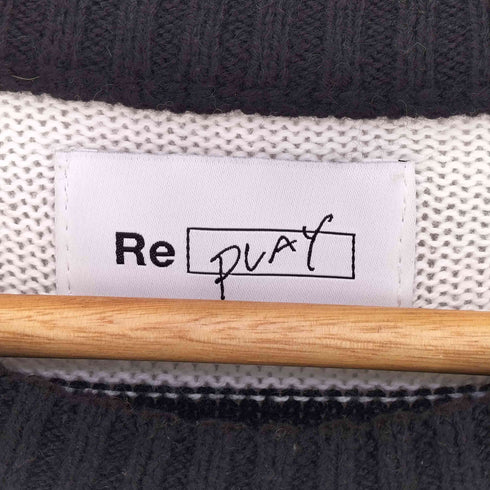 リプレイ REPLAY カシミヤ混 BASQUEKNIT バスクニット メンズ JPN:1