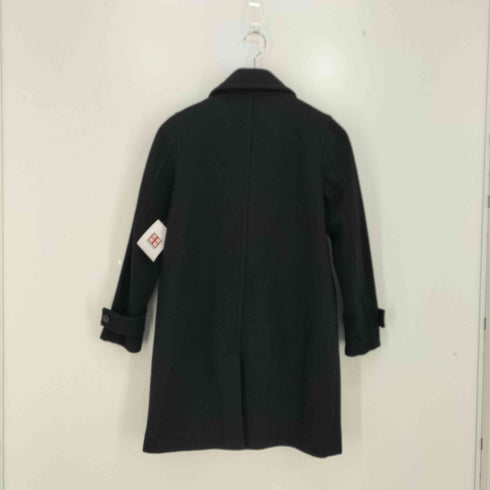 ノートエシロンス note et silence ウール スロートラッチ ミドル丈 ピーコート レディース FREE