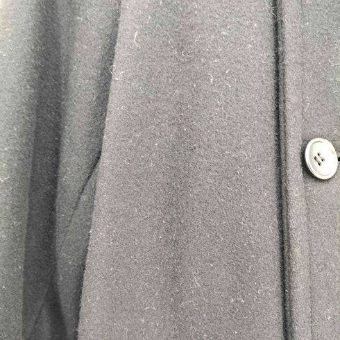 ノートエシロンス note et silence ウール スロートラッチ ミドル丈 ピーコート レディース FREE