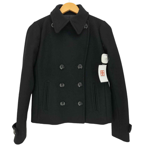 ブラックバイマウジー BLACK by moussy ウールナイロン ピーコート レディース JPN:2